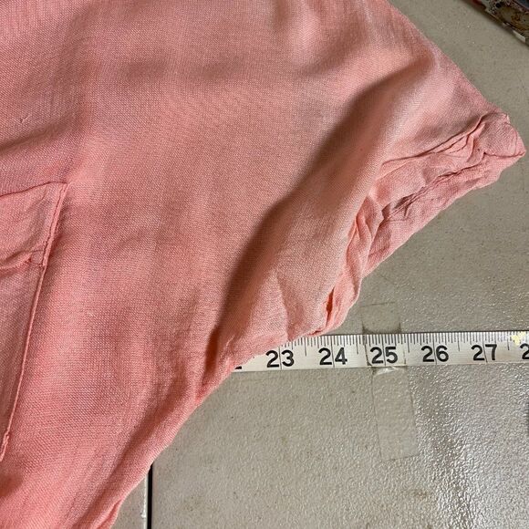 Free People Tie Front Shirt M - Picture 7 of 11